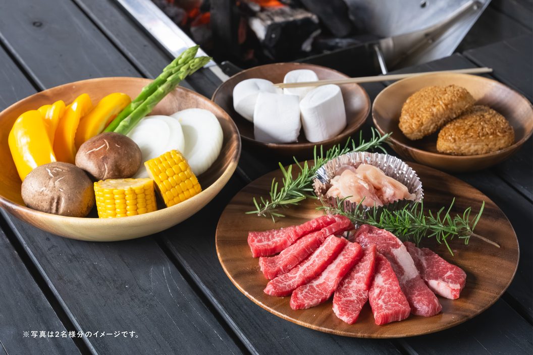 手ぶらdeお子様コースの食材