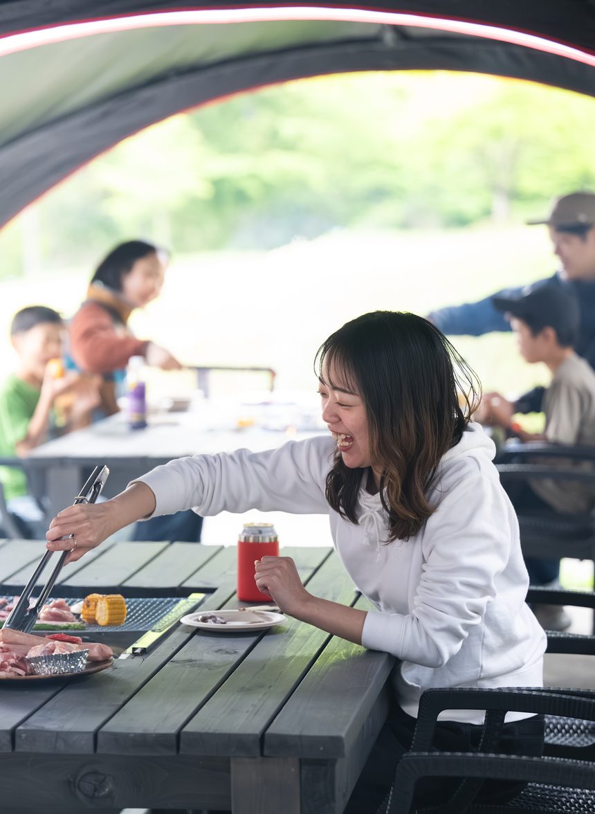 日帰りBBQ